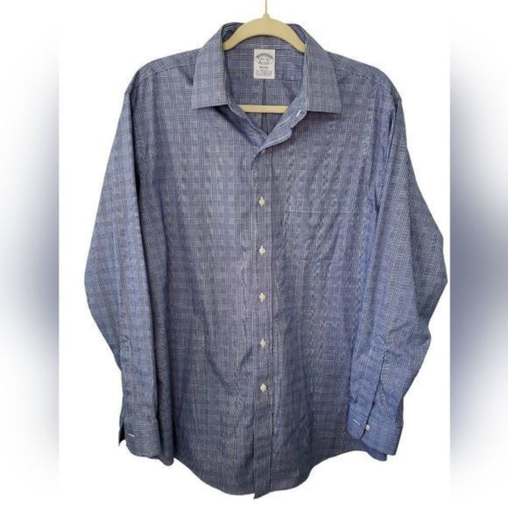 Men's Brooks Brothers Long Sleeve Dress Shirt size 16.5-34